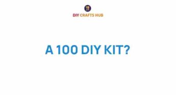 Unleash Your Creativity with This Ultimate DIY Kit Experience