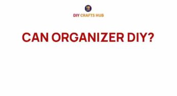 Transform Your Space: The Ultimate DIY Can Organizer Hack