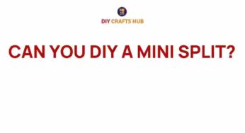 Discover the Secrets: Can You DIY a Mini Split Air Conditioner?