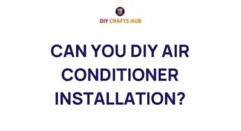 Unlocking Comfort: Can You DIY Air Conditioner Installation?