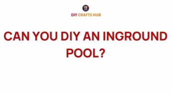 Can You DIY an Inground Pool? Unveiling the Secrets to Success