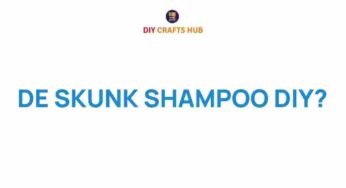 Unleashing the Secrets of DIY Skunk Shampoo: A Must-Try for Pet Owners