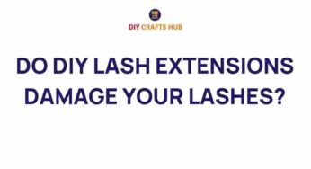 Do DIY Lash Extensions Cause Damage? Uncover the Truth Behind the Trend