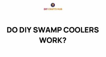 Unveiling the Truth: Do DIY Swamp Coolers Really Work?