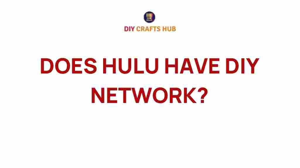 does-hulu-have-diy-network