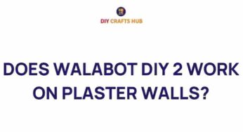 Unlocking the Mystery: Does Walabot DIY 2 Work on Plaster Walls?