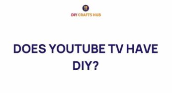 Is YouTube TV the Ultimate DIY Resource for Home Projects?