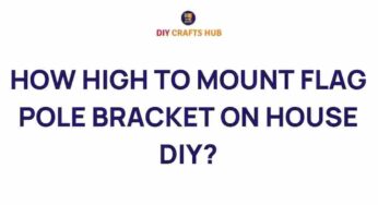 Elevate Your Home: The Ultimate Guide to Mounting Flag Pole Brackets