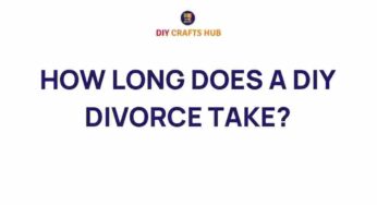 Unraveling the Timeline: How Long Does a DIY Divorce Really Take?