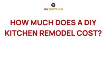 Unveiling the True Cost of a DIY Kitchen Remodel: What You Need to Know