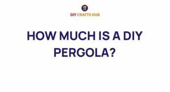 Unveiling the True Cost of a DIY Pergola: What You Need to Know