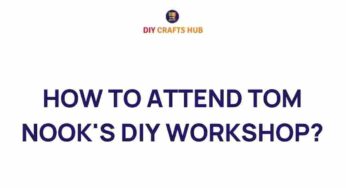 Unlock the Secrets of Tom Nook’s DIY Workshop Experience