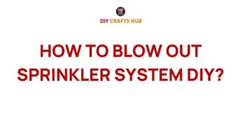 Mastering Your Sprinkler System: A DIY Guide to Winter Preparation