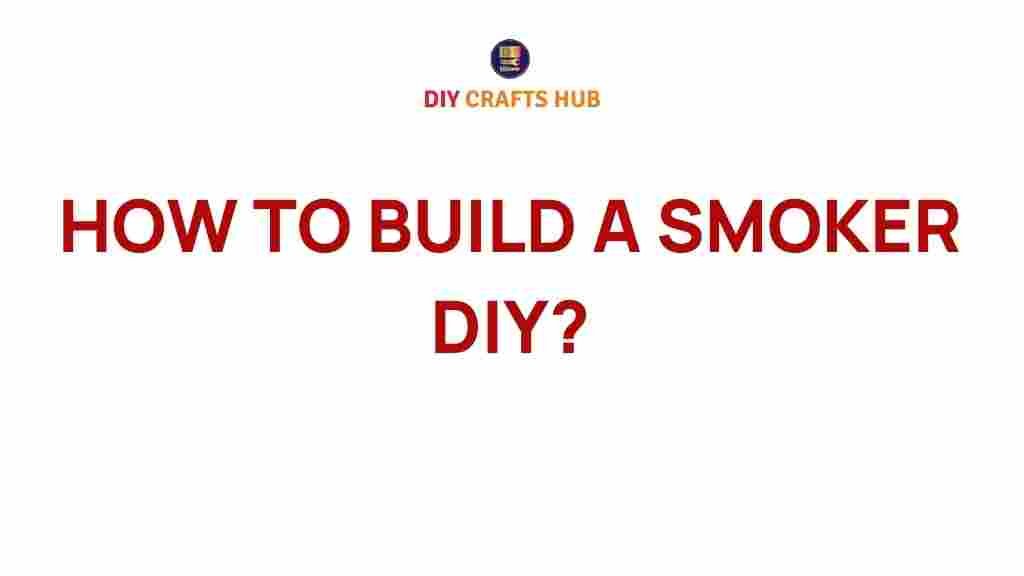 Unveiling the Secrets: How to Build a Smoker DIY for Perfect BBQ