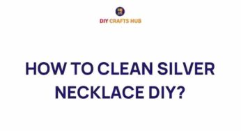 Unlock the Secrets: How to Clean Silver Necklaces Like a Pro