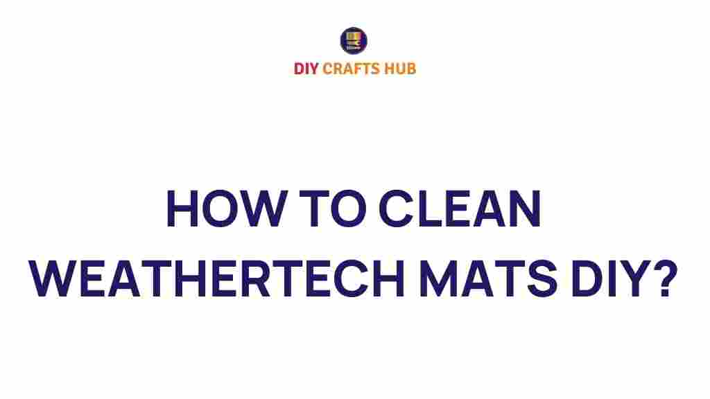 how-to-clean-weathertech-mats