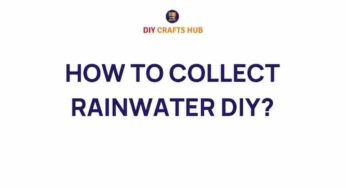 Unlocking Nature’s Gift: The Art of Collecting Rainwater