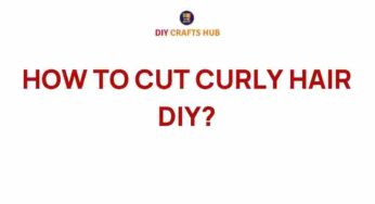 Unlocking the Secrets: How to Cut Curly Hair Like a Pro
