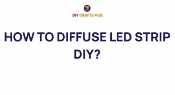 Illuminate Your Space: How to Diffuse LED Strip Lighting Like a Pro