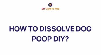Uncover the Secrets: How to Dissolve Dog Poop Effortlessly