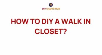 Transform Your Space: How to DIY a Walk-In Closet for Less
