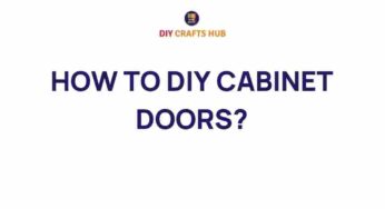 Transform Your Space: Master the Art of DIY Cabinet Doors