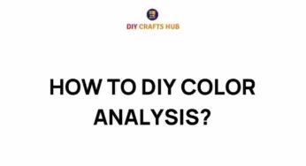 Unlocking Your Color Palette: How to DIY Color Analysis