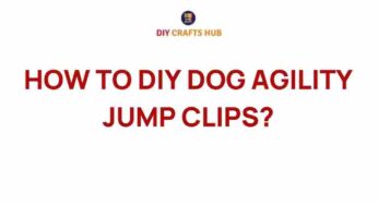 Unleash Your Creativity: How to DIY Dog Agility Jump Clips