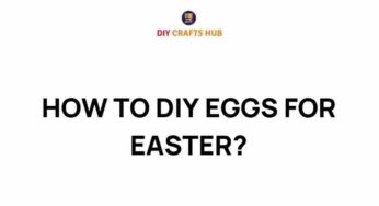 Transform Your Easter: Creative Ways to DIY Eggs That Wow
