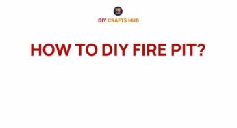Ignite Your Evenings: A Guide to DIY Fire Pits