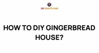 Mastering the Art of DIY Gingerbread Houses: A Sweet Journey