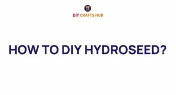 Unleashing the Power of DIY Hydroseeding: A Green Revolution