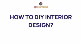 Transform Your Space: How to DIY Interior Design Like a Pro