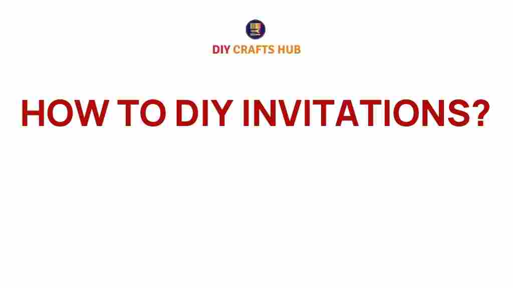 DIY-invitations