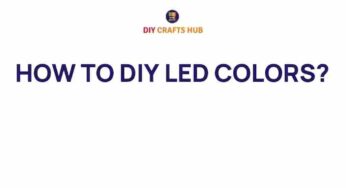 Illuminate Your Space: How to DIY LED Colors Like a Pro
