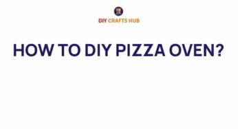 Unlock the Secrets of DIY Pizza Ovens: A Culinary Adventure
