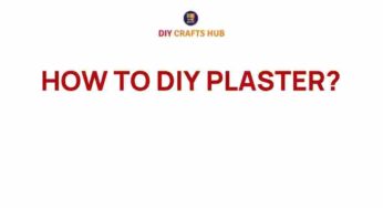 Unlock the Secrets: How to DIY Plaster for Stunning Home Décor