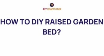 Transform Your Outdoor Space: How to DIY a Raised Garden Bed