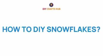 Transform Your Space: How to DIY Stunning Snowflakes This Winter