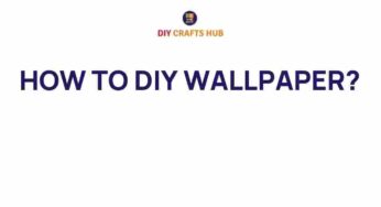 Unleashing Creativity: How to DIY Wallpaper for a Stunning Makeover