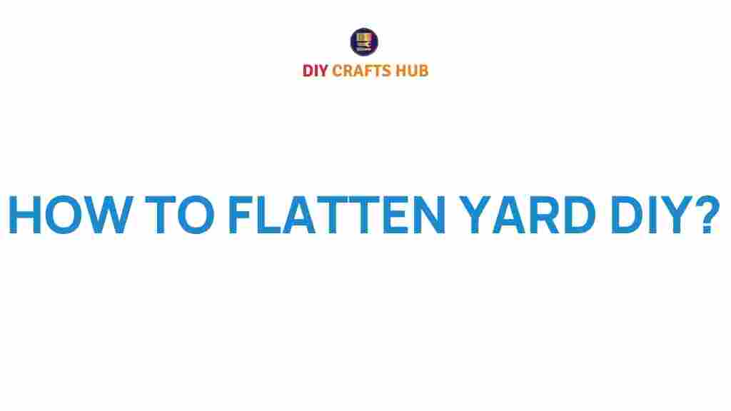 yard-flattening-diy
