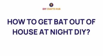 Nighttime Solutions: How to Safely Evict Bats from Your Home