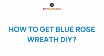 Unlock the Secrets of Crafting a Stunning Blue Rose Wreath