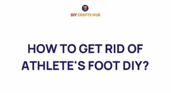 Banish Athlete’s Foot: DIY Remedies for Lasting Relief