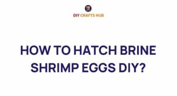 Unveiling the Secrets: How to Hatch Brine Shrimp Eggs at Home