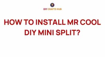 Unlock Comfort: How to Install MR Cool DIY Mini Split Systems