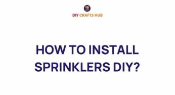 Unlock the Secrets of DIY Sprinkler Installation: A Step-by-Step Guide