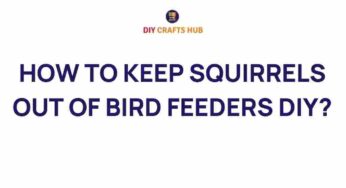 Mastering the Art of Squirrel-Proofing Your Bird Feeders