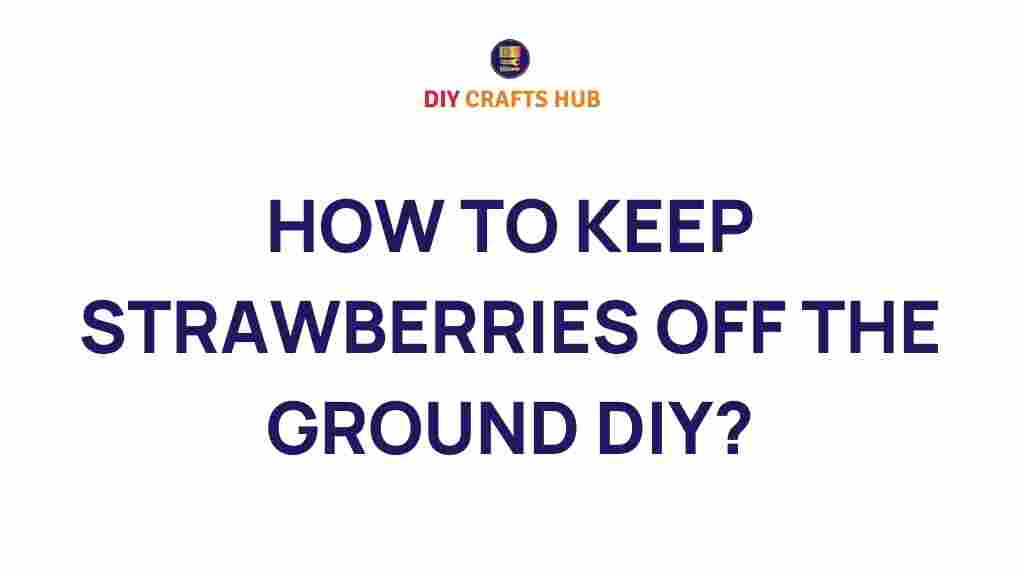 keep-strawberries-off-the-ground-diy