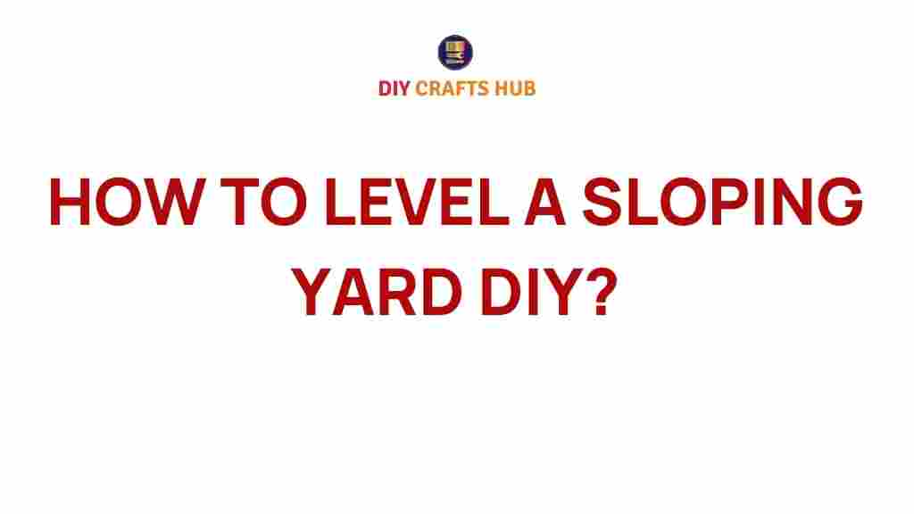 leveling-a-yard-diy